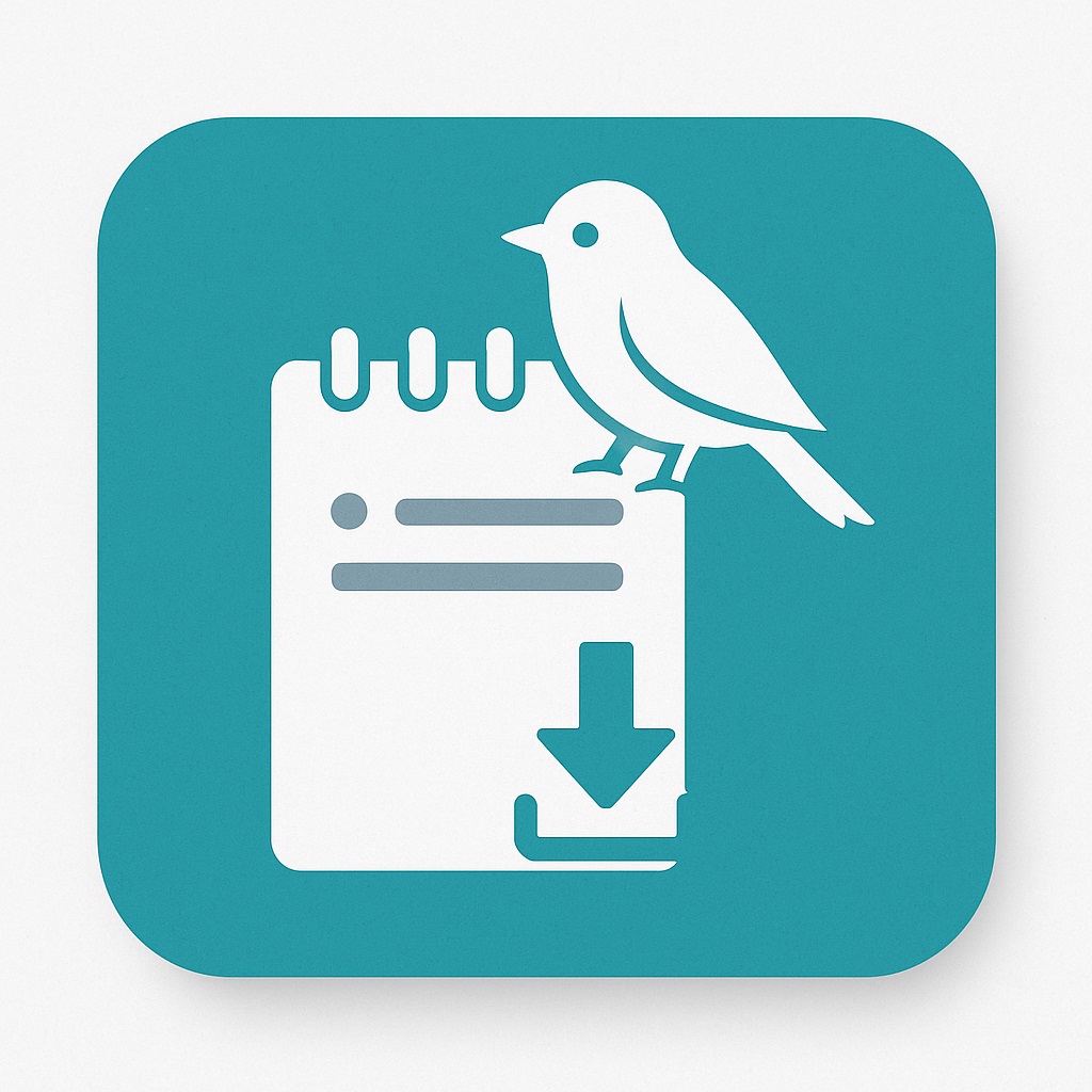 Notizzwitscher Icon